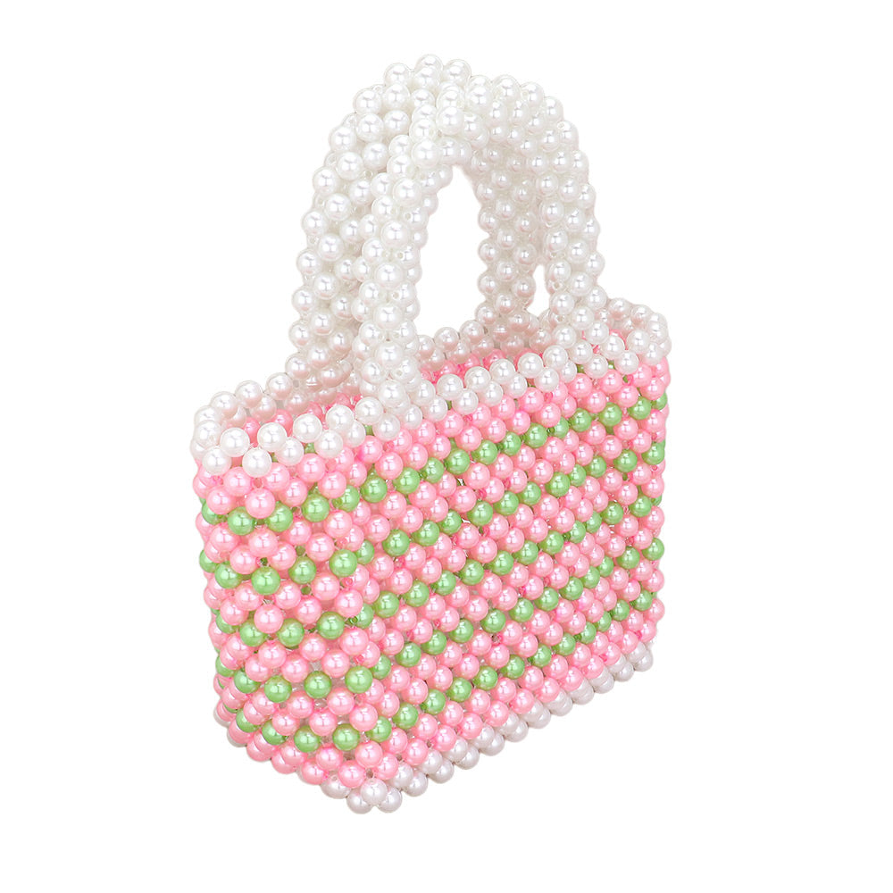 Mini Pearl Tote Bag