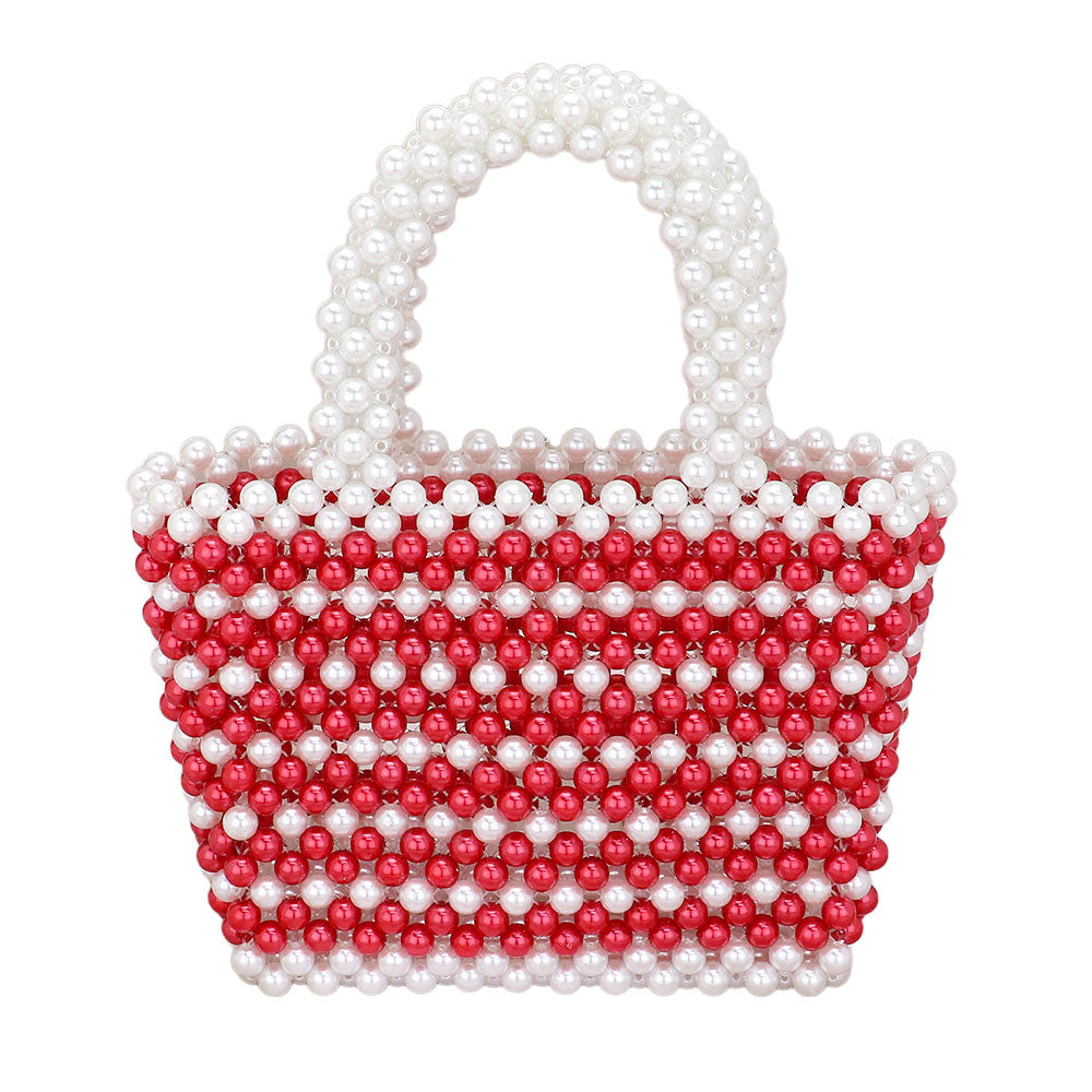 Mini Pearl Tote Bag