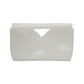 Pearl Beaded Open Top Clutch Bag