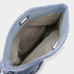 Quilted Denim Shoulder Bag