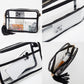 Transparent Tassel Crossbody Bag