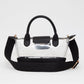 Bolso Cruzado de Piel Sintética Compacto con Asa Superior Transparente