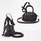 Faux Leather Bag Charm / Mini Bag / Crossbody Bag