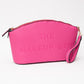 Faux Leather THE MAKE UP BAG Message Pouch Bag Beauty Organizer Bag