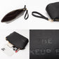 Faux Leather THE MAKE UP BAG Message Pouch Bag Beauty Organizer Bag