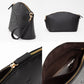 Faux Leather THE MAKE UP BAG Message Pouch Bag Beauty Organizer Bag