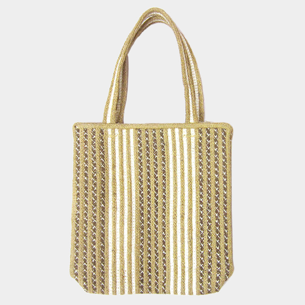 Boho Striped Shoulder Bag