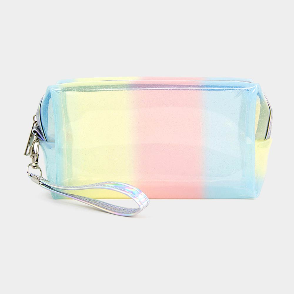 Bolsas de tela con rayas en colores pastel