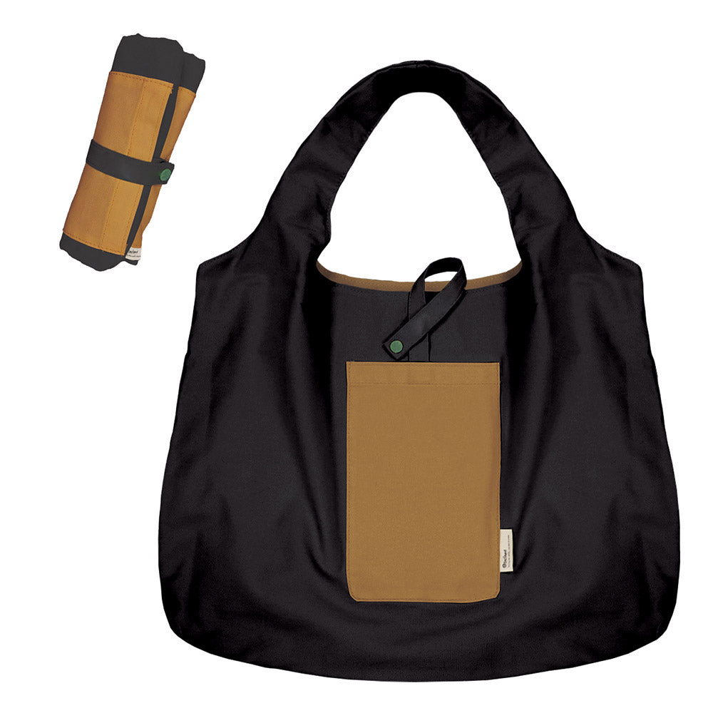 Foldable Two Tone Big Tote Bag