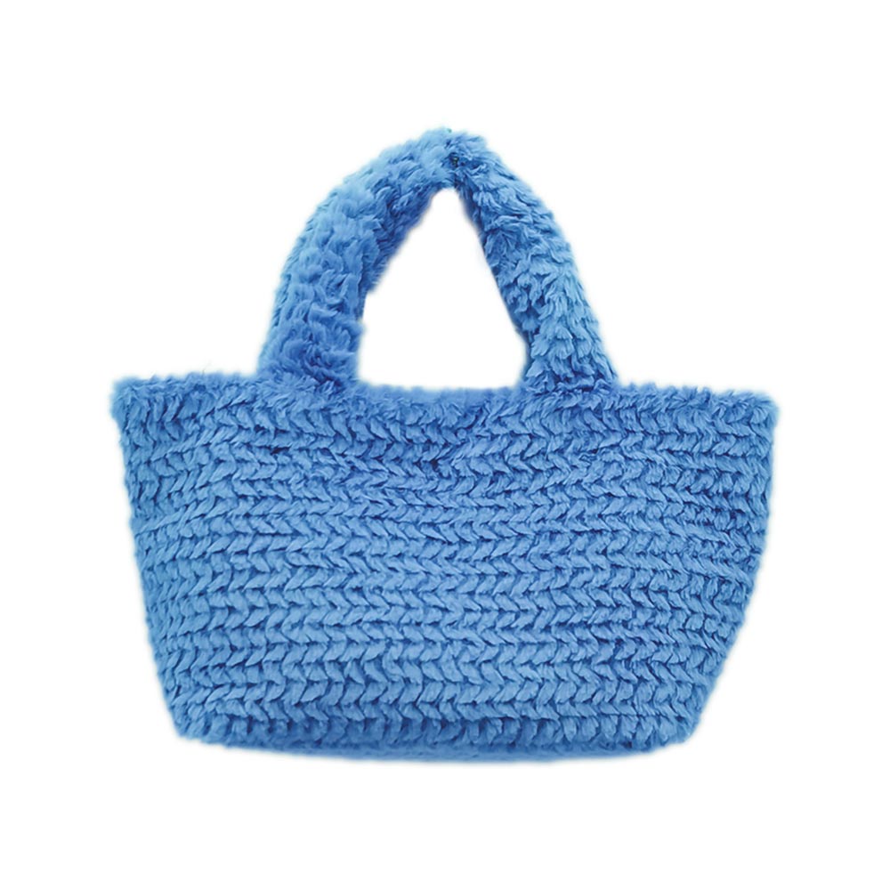 Fuzzy Fur Mini Tote Bag