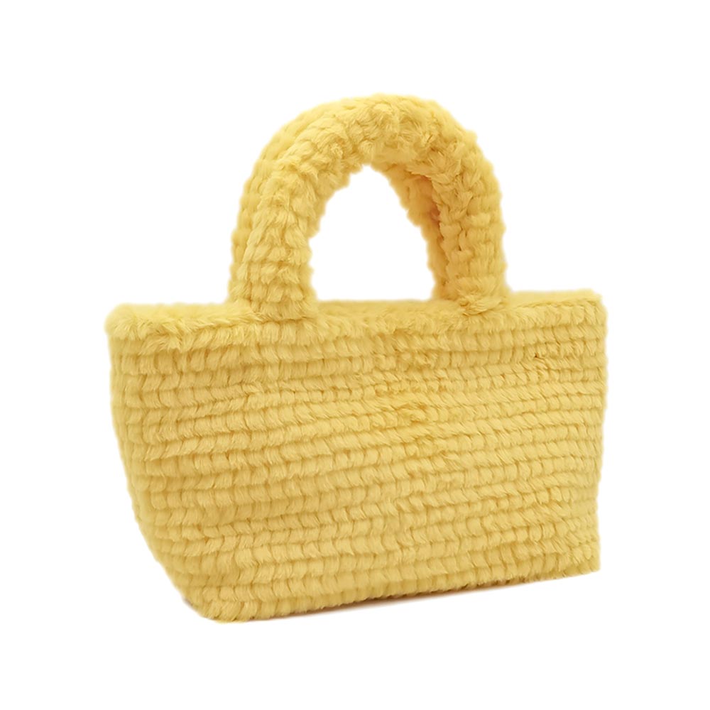 Fuzzy Fur Mini Tote Bag
