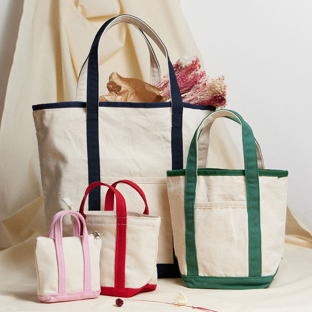 Mini Canvas Pouch Bag Charm