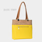 Faux Leather Shoulder Bag