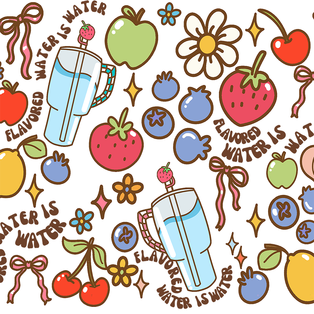 Jenna Bariatric Bestie x Sip-Sip Hooray! "Flavored Water is Water" Collab