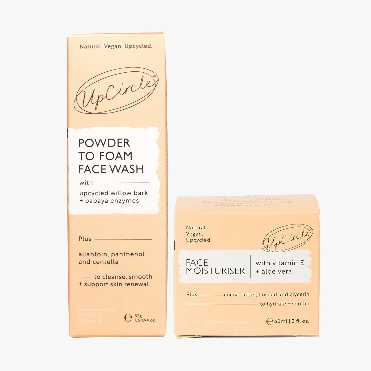 El Dúo Diario: Limpiador Facial Espumoso + Hidratante con Vitamina E