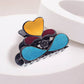 Felt Heart Hair Claw Clip