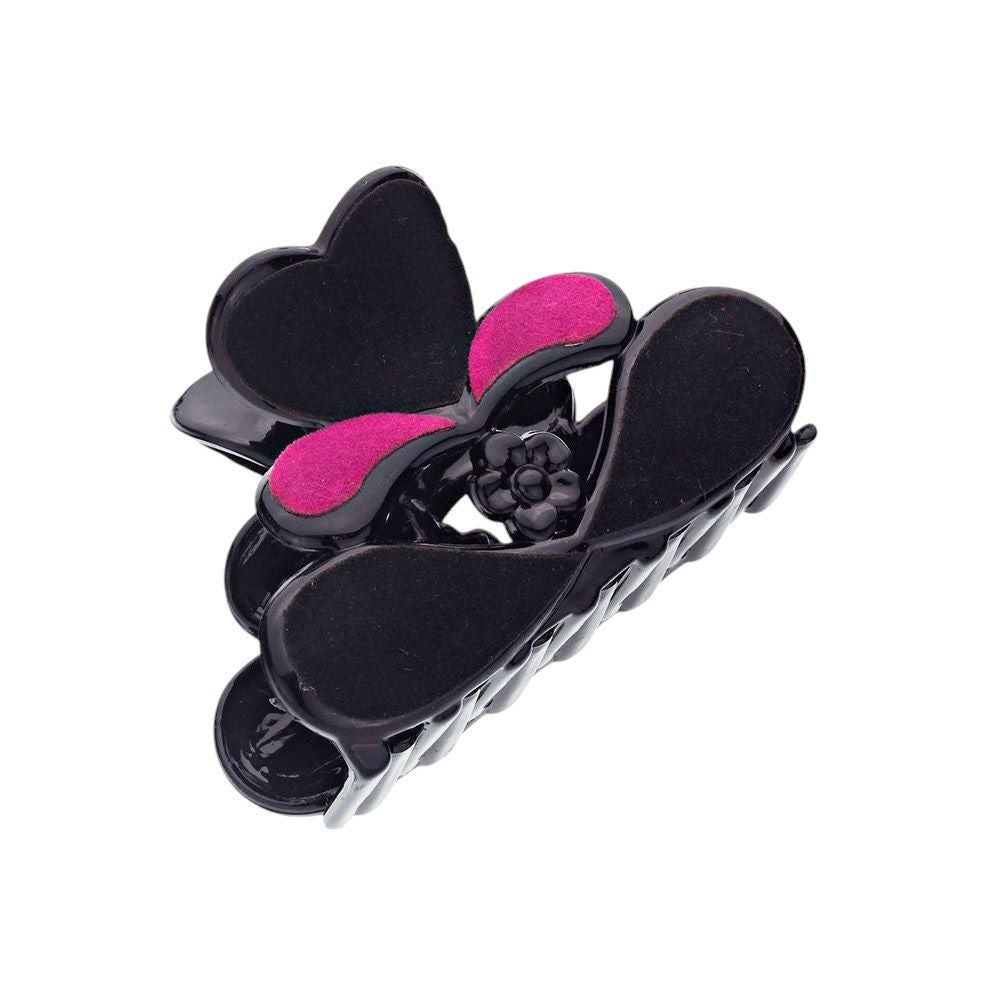 Felt Heart Hair Claw Clip