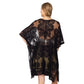 Flower Lace Kimono Poncho