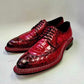 Maurice Floyd Custom Made Alligator Oxford - Red