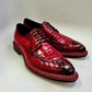 Maurice Floyd Custom Made Alligator Oxford - Red