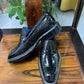 Maurice Fort Worth Alligator Loafer Black