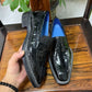Maurice Fort Worth Alligator Loafer Black