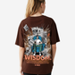 G West Womens Oversized Library T Shirt