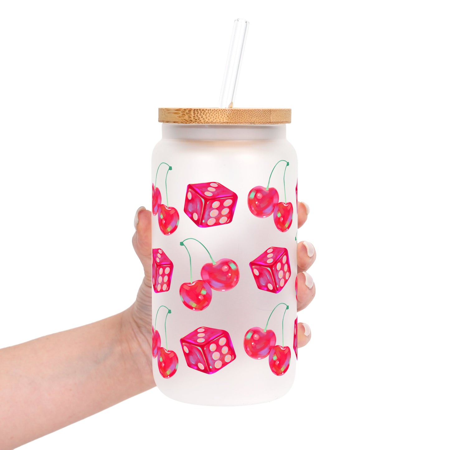 Lucky Girl Glass Cups
