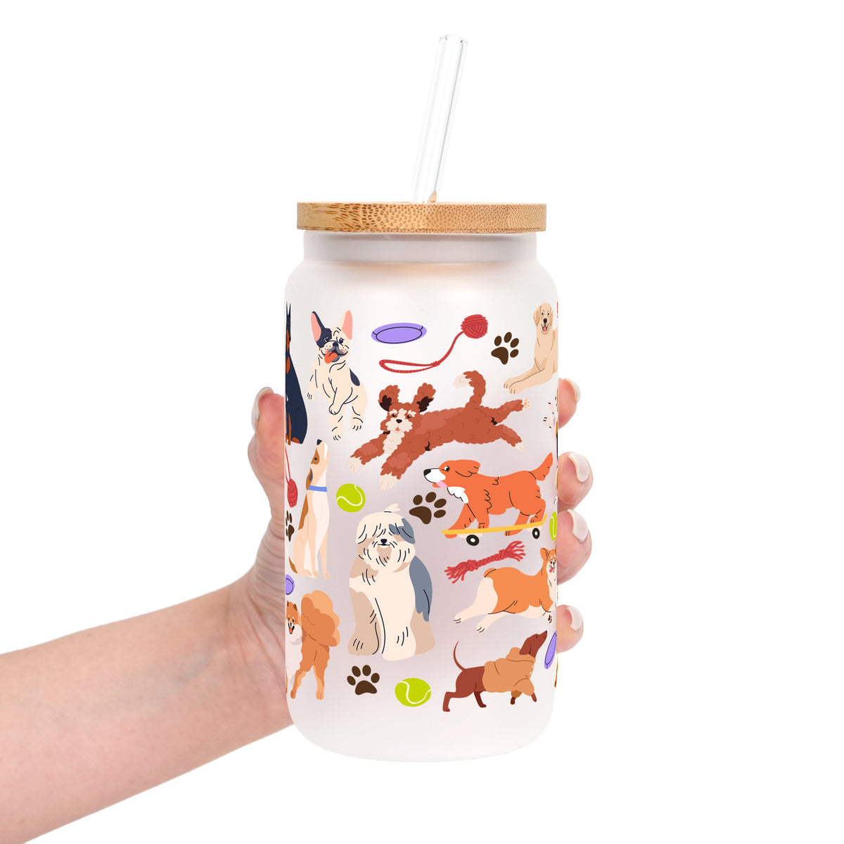 Dog Park Glass Cups