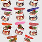 Fruit Jam Lip Gloss Keychain