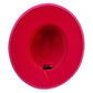 Belt Band Pointed Fedora Hat