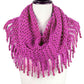 Mini Tube Fringe Scarf