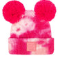 C.C Tie Dye Baby Beanie C.C Rubber Patch Double Yarn Pom