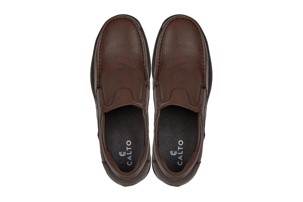 CALTO - G1827 - 3 Inches Taller (Brown) - Lightweight