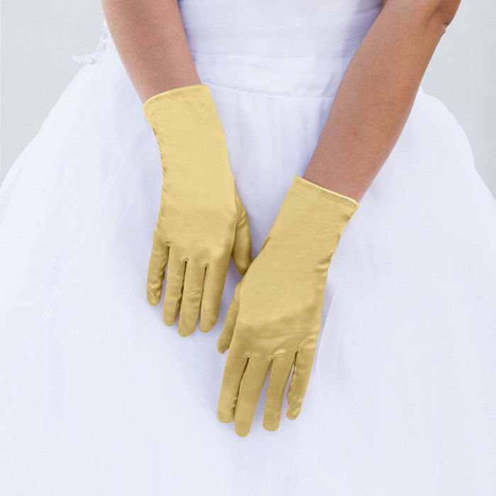 Women's Dressy Satin Wedding Gloves