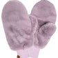 C.C Women's Faux Fur Pop Top Mittens Gloves Shepherd Lining