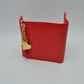 Envelope Flap Compact Wallet with Tassel Charm