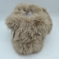 Fluffy Shaggy Plush Handbag with Integrated Top Handle