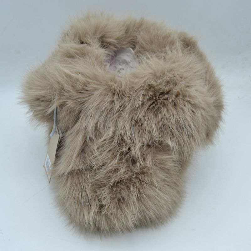 Fluffy Shaggy Plush Handbag with Integrated Top Handle
