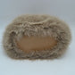 Fluffy Shaggy Plush Handbag with Integrated Top Handle
