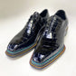 Maurice Ghost Alligator Oxford - Black