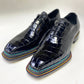 Maurice Ghost Alligator Oxford - Black