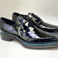 Maurice Ghost Alligator Oxford - Black