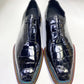 Maurice Ghost Alligator Oxford - Black