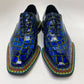 Maurice Ghost II Alligator Oxford - Navy