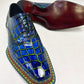 Maurice Ghost II Alligator Oxford - Navy