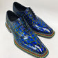 Maurice Ghost II Alligator Oxford - Navy