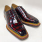 Maurice Ghost Alligator Oxford - Burgundy