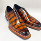 Maurice Ghost Alligator Oxford - Cognac
