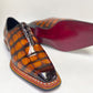 Maurice Ghost Alligator Oxford - Cognac